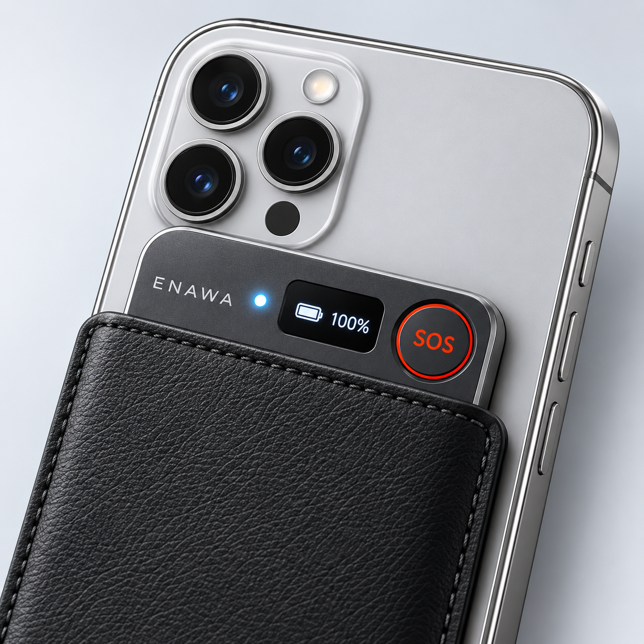 Safety Card concept in a phone sleeve