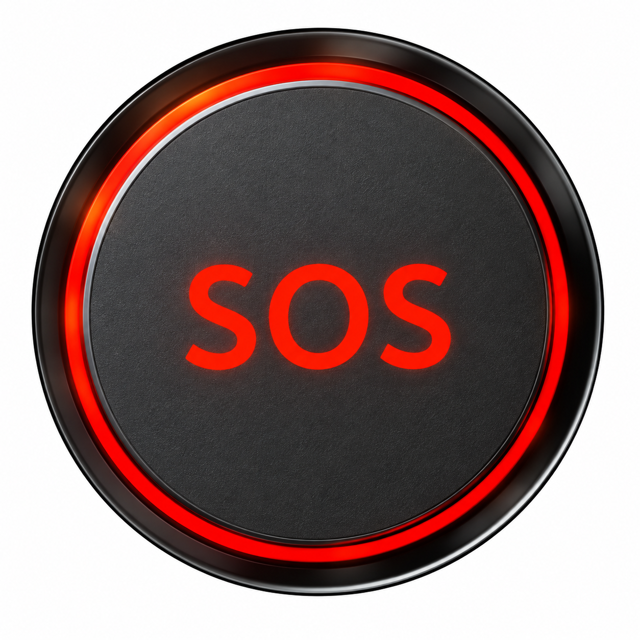 ENAWA physical SOS button close-up