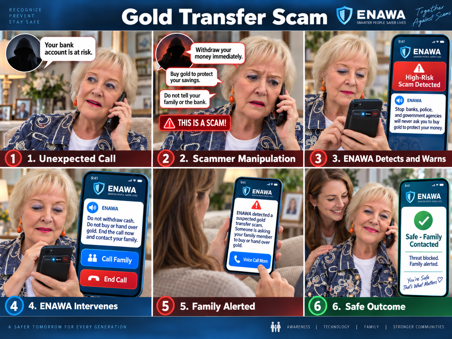 Gold transfer